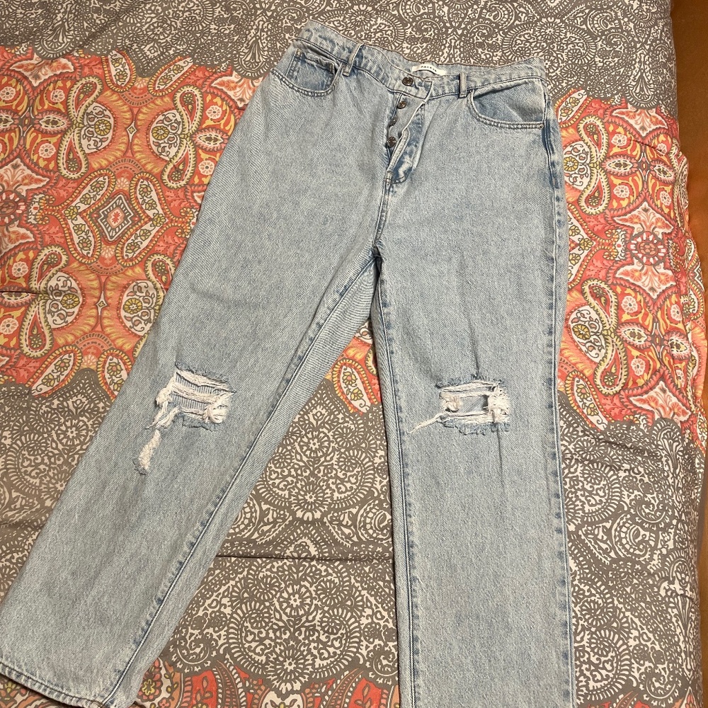 Pacsun High Rise Straight Jeans Size 31